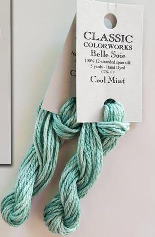 Cool Mint Belle Soie Silk Floss